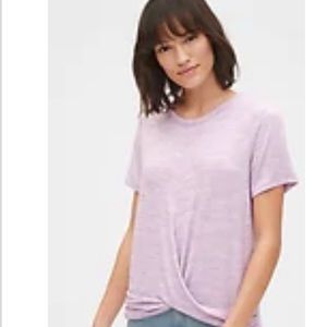Gap Softspun Twist-front Shirt NWT